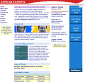 Tablet Screenshot of lifelonglearning.co.uk